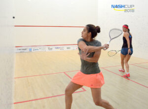 Samantha Cornett vs Nadine Shahin 12-10,10-12,11-9,12-10(48mins)