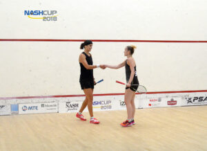 Emily Whitlock vs Samantha Cornett 11-9, 13-11, 11-5(36mins)